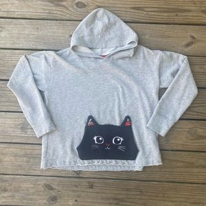 Justice Cat Pocket Hoodie